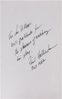 1987 David Halberstam Signed and Inscribed "The Amateurs" Book to Joe DiMaggio (Beckett)